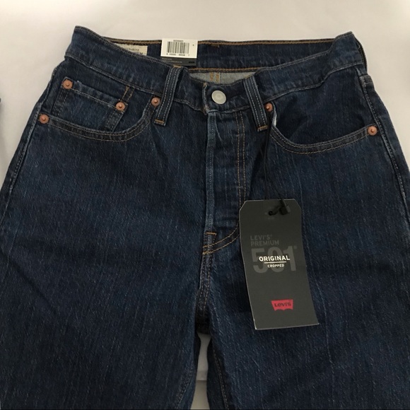 Levi's Denim - Levi’s 501 Dark 25x28 Release hem “On Hold” Levi's Denim - Levi’s 501 Dark 25x28 Release hem “On Hold”